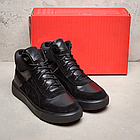Чоловічі зимові черевики  Black Leather, фото 6