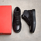 Чоловічі зимові черевики  Black Leather, фото 7