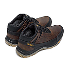 Чоловічі зимові шкіряні черевики Е-series Active Drive Brown, фото 2