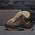 Чоловічі зимові шкіряні черевики Е-series Active Drive Brown, фото 6