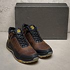 Чоловічі зимові шкіряні черевики Е-series Active Drive Brown, фото 8