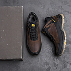 Чоловічі зимові шкіряні черевики Е-series Active Drive Brown, фото 10