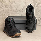 Чоловічі зимові шкіряні кросівки Е-series Clasic Black, фото 6
