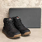 Чоловічі зимові шкіряні кросівки Е-series Clasic Black, фото 7