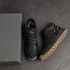 Чоловічі зимові шкіряні кросівки Е-series Clasic Black, фото 9