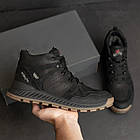 Чоловічі зимові шкіряні кросівки Е-series Clasic Black, фото 10