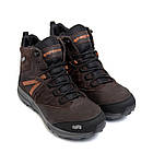 Чоловічі зимові шкіряні черевики Brown, фото 3