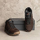 Чоловічі зимові шкіряні кросівки Е-series Clasic Brown, фото 5