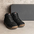 Чоловічі зимові шкіряні кросівки Е-series Clasic Black, фото 5