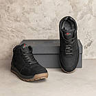 Чоловічі зимові шкіряні кросівки Е-series Clasic Black, фото 7