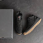 Чоловічі зимові шкіряні кросівки Е-series Clasic Black, фото 9