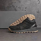 Чоловічі зимові шкіряні кросівки Е-series Clasic Black, фото 10