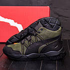 Чоловічі зимові черевики  Runner Olive, фото 9