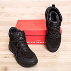 Чоловічі зимові черевики Runner Black, фото 5
