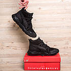 Чоловічі зимові черевики Runner Black, фото 6