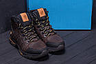 Чоловічі зимові шкіряні черевики Chocolate, фото 8