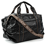 Чоловіча дорожня сумка David Jones (4132) чорна, фото 2