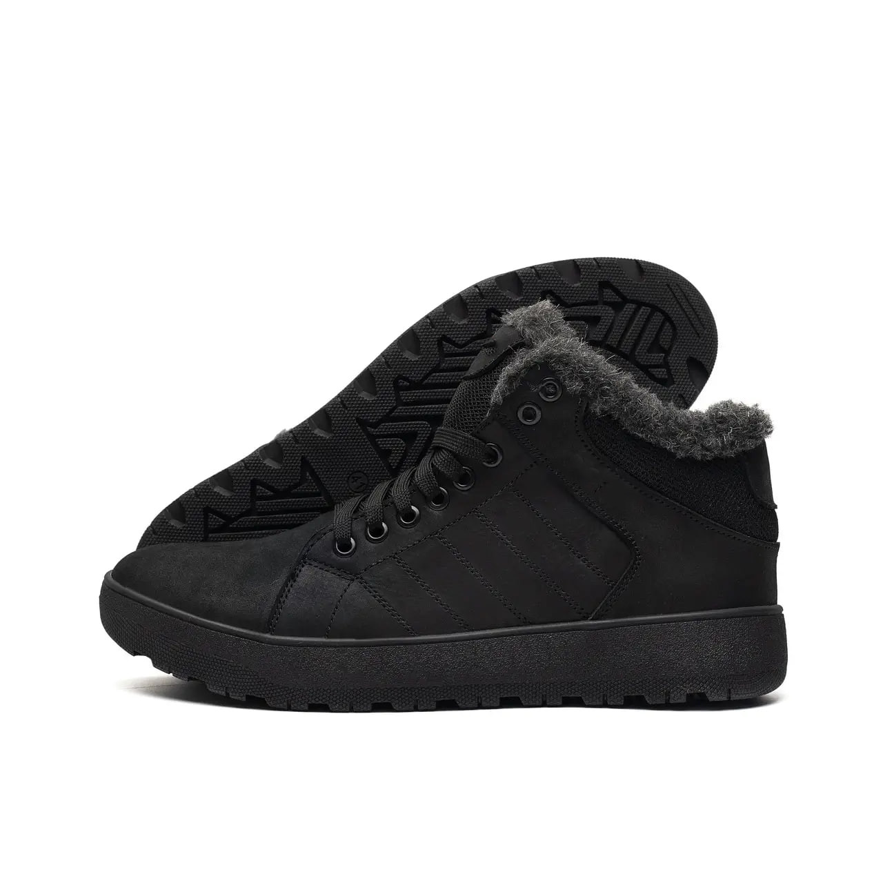 Чоловічі зимові шкіряні черевики E-series, фото 1