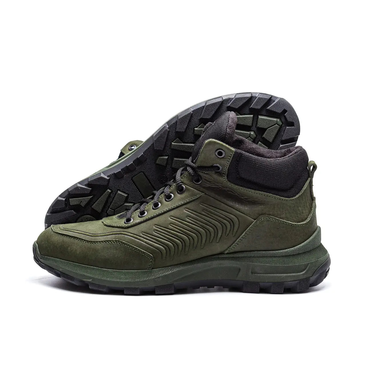 Чоловічі зимові черевики Classic Green, фото 1