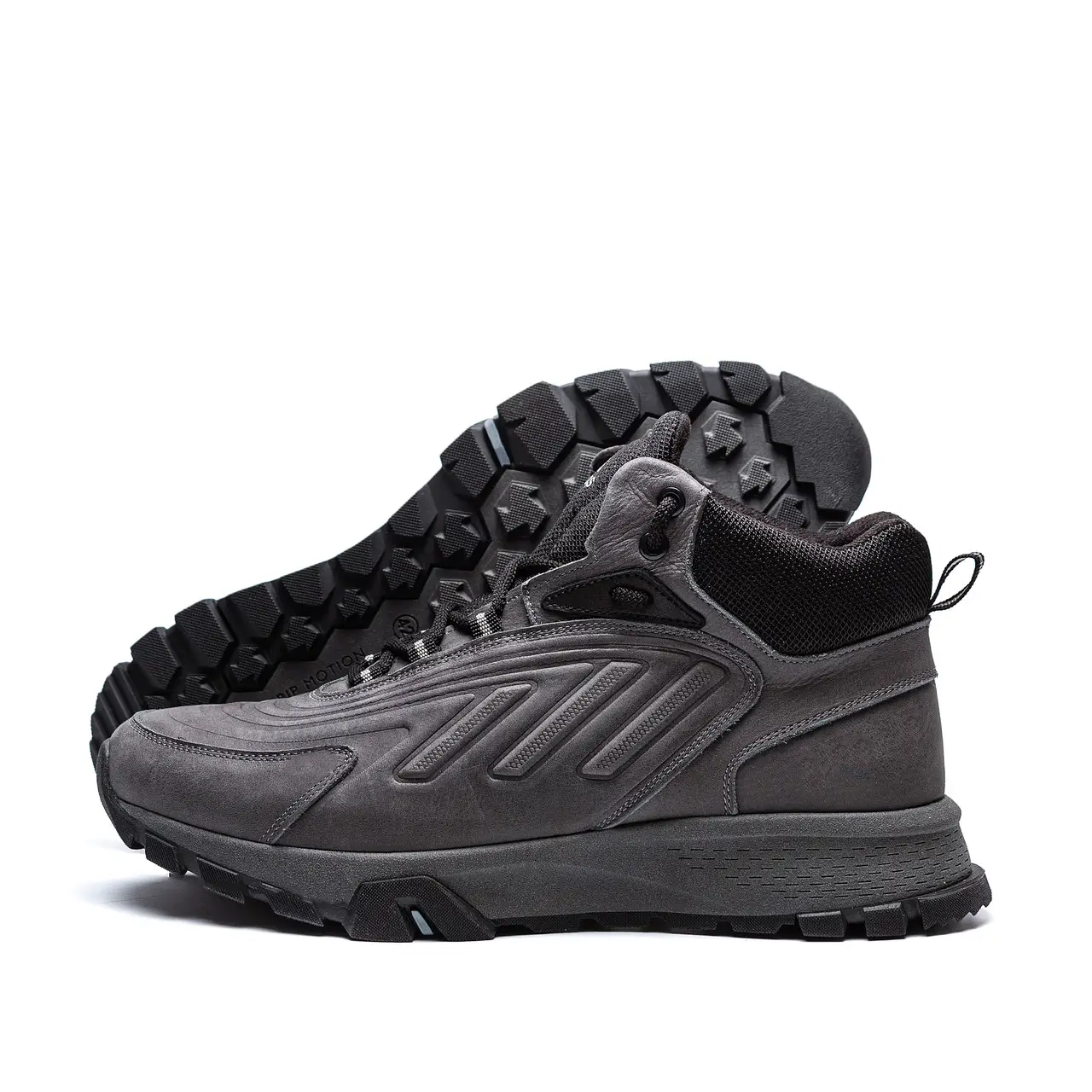 Чоловічі зимові черевики Originals Grey, фото 1