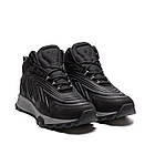 Чоловічі зимові шкіряні черевики Originals Black, фото 3