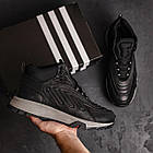 Чоловічі зимові шкіряні черевики Originals Black, фото 9