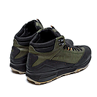 Чоловічі зимові шкіряні черевики Green, фото 4