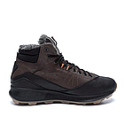 Чоловічі зимові шкіряні черевики  Chocolate, фото 2