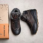 Чоловічі зимові шкіряні черевики  Chocolate, фото 7