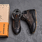 Чоловічі зимові шкіряні черевики  Chocolate, фото 10