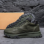Чоловічі зимові шкіряні черевики G-Step Green, фото 9