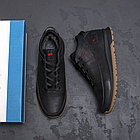 Чоловічі зимові шкіряні кросівки Black Classic, фото 10