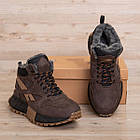 Чоловічі зимові шкіряні черевики, фото 5