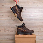Чоловічі зимові шкіряні черевики, фото 6