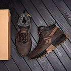 Чоловічі зимові шкіряні черевики, фото 8