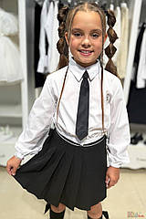 ОПТОМ Сорочка білого кольору для дівчинки (140 см.)  No name 2125000880228