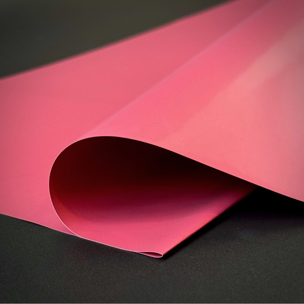 Флористична калька плівка для упаковки квітів, матова щільна, 56х56 см, бордо 31 (20 листів), фото 1