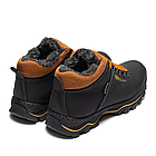 Чоловічі зимові шкіряні черевики C-93, фото 4