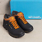 Чоловічі зимові шкіряні черевики C-93, фото 5