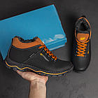 Чоловічі зимові шкіряні черевики C-93, фото 8