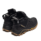 Чоловічі зимові шкіряні черевики Valsetz Black Originals, фото 4