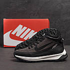 Чоловічі зимові шкіряні черевики Air Max Grey, фото 10