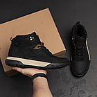 Чоловічі зимові шкіряні кросівки Timm Winter Black, фото 8