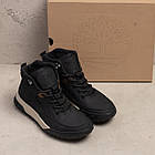 Чоловічі зимові шкіряні кросівки Timm Winter Black, фото 5