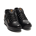 Чоловічі зимові шкіряні черевики  Y-707, фото 2