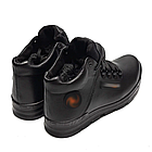 Чоловічі зимові шкіряні черевики  Y-707, фото 4