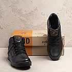 Чоловічі зимові шкіряні черевики  Y-707, фото 6