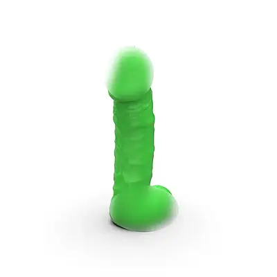 Свічка у вигляді члена Pure Bliss MINI Green 15 см