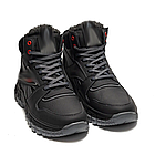 Чоловічі зимові черевики RB Support Black, фото 3