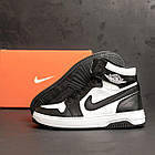 Чоловічі зимові шкіряні кросівки White, фото 9